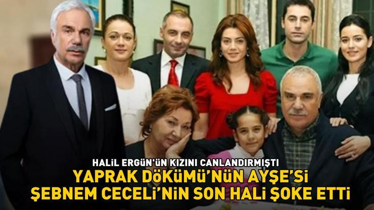 Güzel Aşklar Diyarının Hakim Alacası Halil Ergünün Yaprak Dökümünde kızını canlandırmıştı Şebnem Cecelinin son hali şoke etti