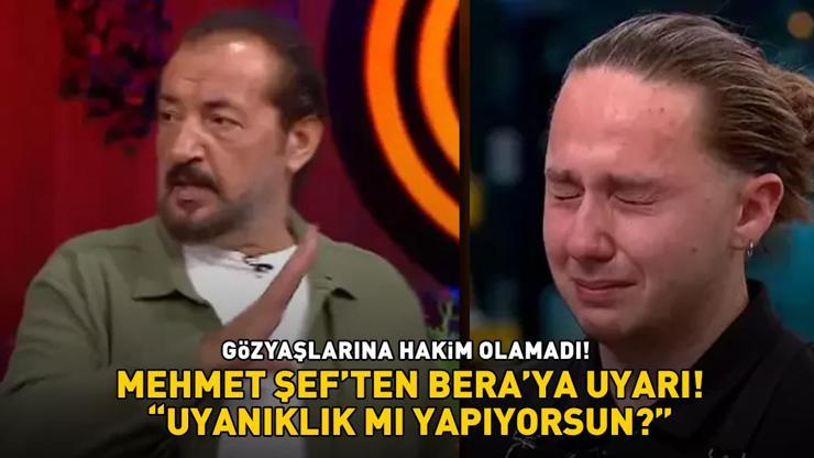 MasterChefte 1. ve 2. eleme adayı belli oldu Mehmet Şef uyarıda bulundu, Bera gözyaşlarını tutamadı: UYANIKLIK MI YAPIYORSUN