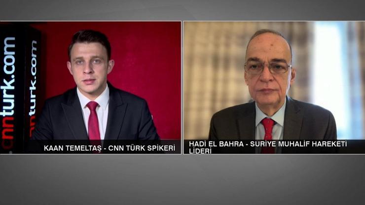 Suriye Muhalif Hareket Lideri Hadi El Bahra CNN TÜRKte: Esadın af çağrısı hileli