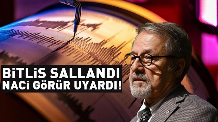 Bitlis sallandı, Prof. Dr. Naci Görür uyardı: Bu hatta dikkat