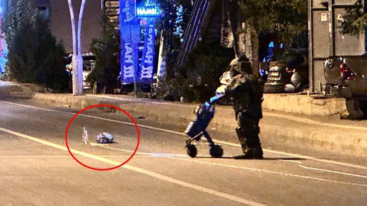 Tunceli'de paniğe neden olan şüpheli çanta, fünye ile 2 kez patlatıldı Tunceli'de paniğe neden olan şüpheli çanta, fünye ile 2 kez patlatıldı