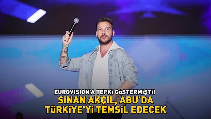 Sinan Akçıl, Eurovisionun bir benzeri olan ABUda Türkiyeyi temsil edecek FARK ATIYOR