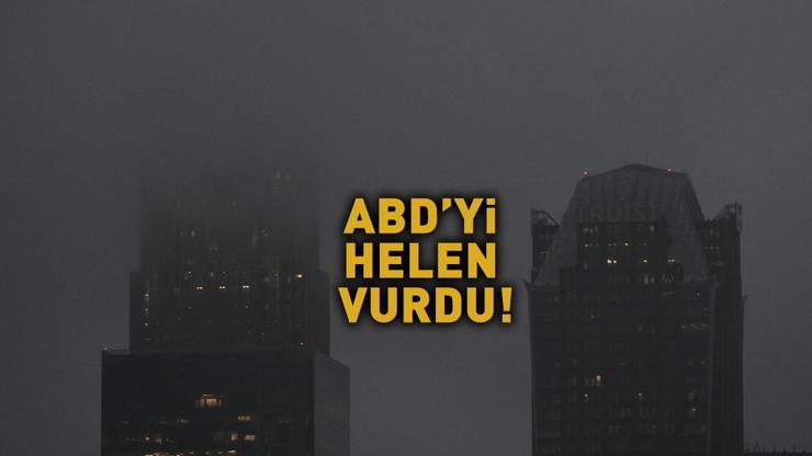 Milyonlarca kişi elektriksiz kaldı, Biden acil koduyla uyardı ABDyi Helene vurdu: Can kayıpları var