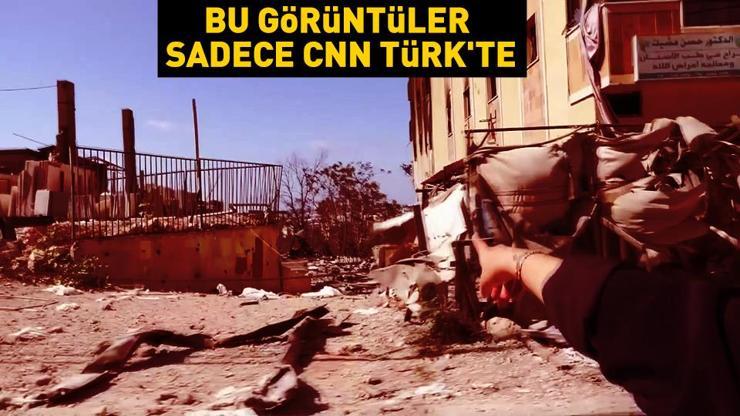 Bu görüntüler sadece CNN TÜRKte İşte İsrailin Dahiyede vurduğu yer | Video Haber