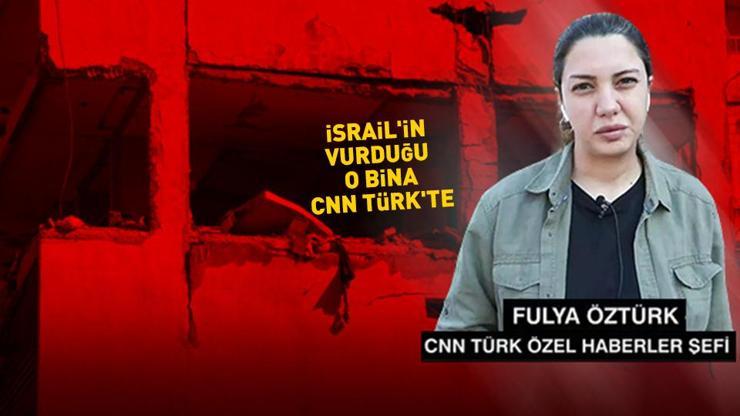 SON DAKİKA HABERİ: CNN TÜRK saldırının kalbinde İşte İsrailin dün gece vurduğu o bina...