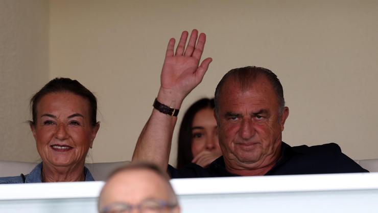 Bodrumda Fatih Terim sürprizi Adana Demirspor maçını takip etti...