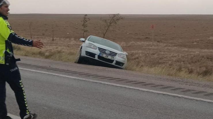 Kum fırtınası zincirleme kazaya neden oldu: 6 yaralı Kum fırtınası zincirleme kazaya neden oldu: 6 yaralı