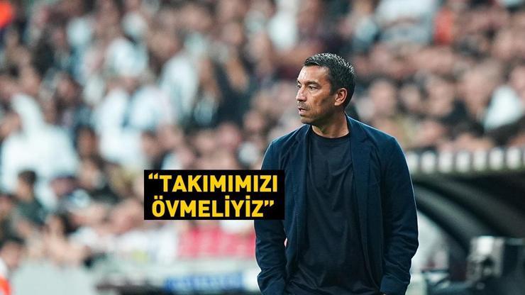 Giovanni van Bronckhorst: Bugün gösterdiğimiz reaksiyon çok güzel