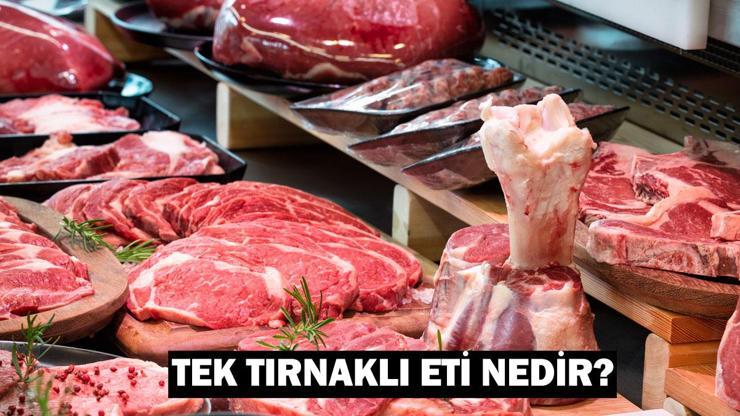 Tek tırnaklı hayvanlar: Tek tırnaklı eti nedir, ne demek