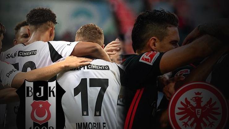 Beşiktaş - Eintracht Frankfurt maçı için geri sayım Muhtemel 11’ler belli oldu