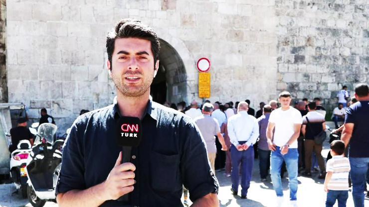 CNN TÜRK Kudüs’te: Mescid-i Aksa’da izdiham