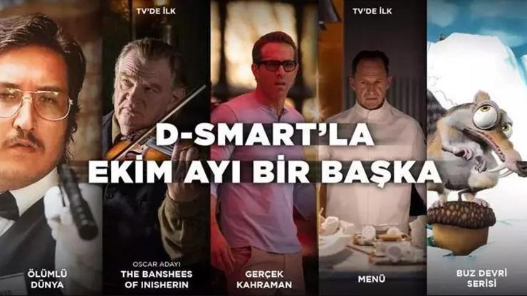 D-Smart’la, ekim ayı bir başka Televizyonda ilk kez ekrana gelecek