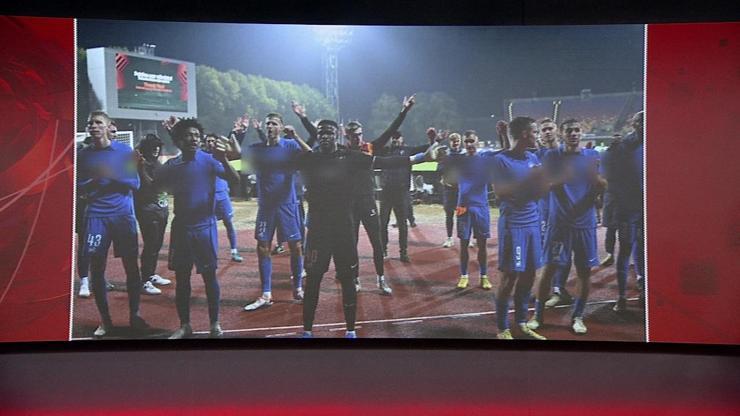 UEFA MAÇINDA YASA DIŞI BAHİS REKLAMI Neden bir türlü engellenemiyor | VİDEO