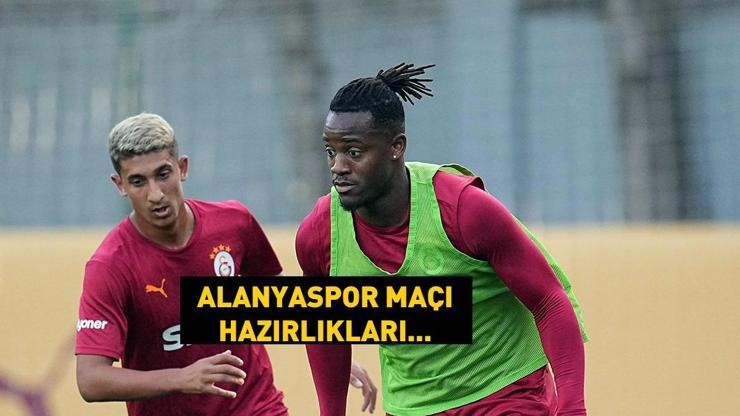 Galatasaray’da Alanyaspor mesaisi başladı