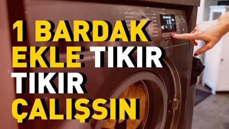 Çamaşır makinesine sadece 1 bardak ekleyen yaşadı Makinenizi tıkır tıkır çalıştırıyor, ömrünü 5 yıl daha uzatıyor...