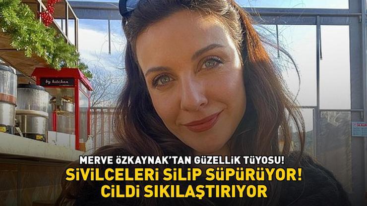 YouTube fenomeni Merve Özkaynakın güzellik sırrı Siyah nokta ve sivilceleri silip süpürüyor, cildi sıkılaştırıyor