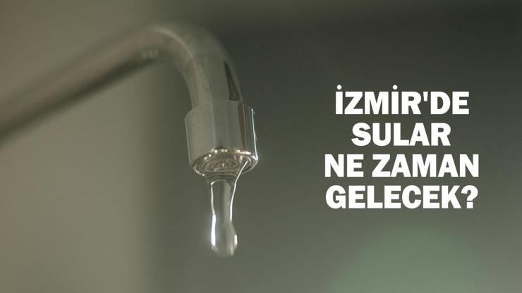 İZMİR SU KESİNTİSİ 9 EKİM 2024: İzmirde sular ne zaman gelecek İZSU kesinti yapılacak ilçeleri açıkladı