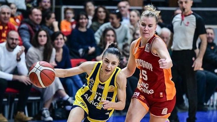 Kadınlar Basketbol Süper Liginde derbi heyecanı Fenerbahçe, Galatasarayı ağırlıyor...