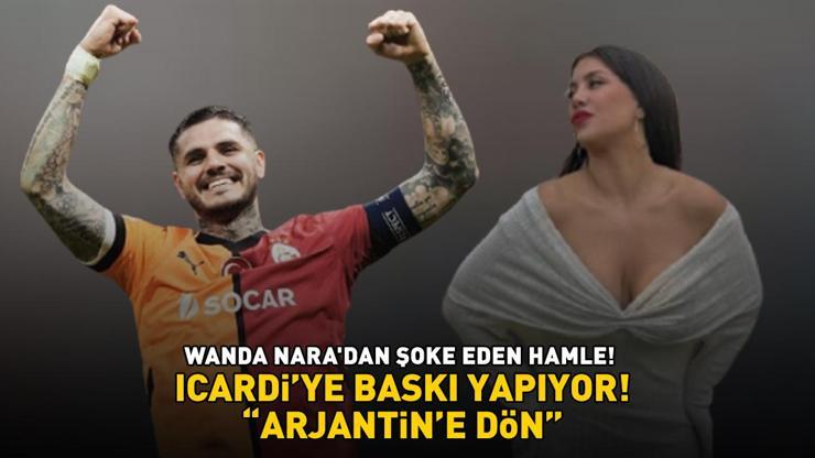 Galatasarayın yıldızı Icardiye Wanda Naradan transfer baskısı: ‘ARJANTİN’E DÖN’