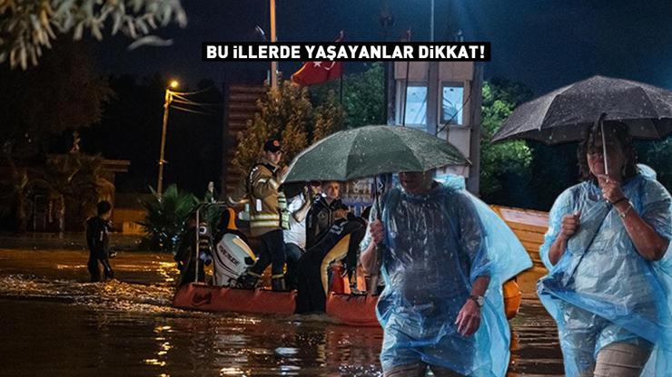 Bu illerde yaşayanlar dikkat Meteoroloji tek tek uyardı: Kuvvetli gelecek