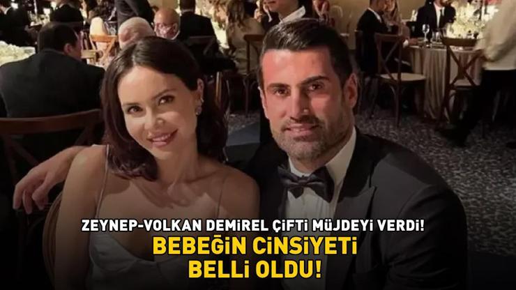 Zeynep - Volkan Demirel çiftinden müjdeli haber BEBEĞİN CİNSİYETİ BELLİ OLDU