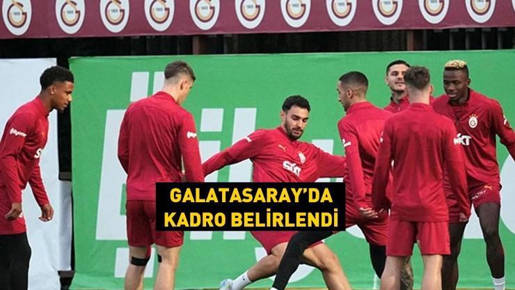 Galatasaray’ın Antalyaspor kamp kadrosunda eksikler var