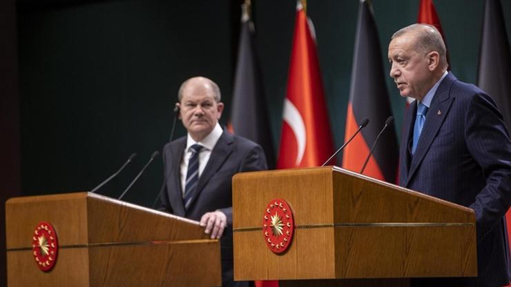 Almanya Başbakanı Scholz, İstanbula geldi: Masada hangi konular var