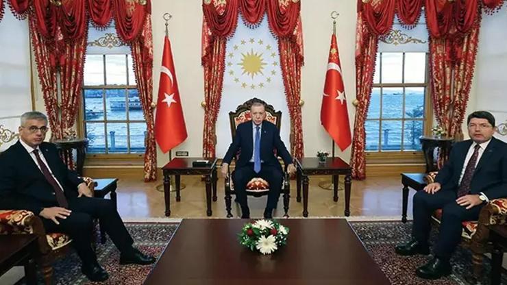 Gündem yenidoğan çetesi Cumhurbaşkanı Erdoğan, Adalet ve Sağlık Bakanını kabul etti