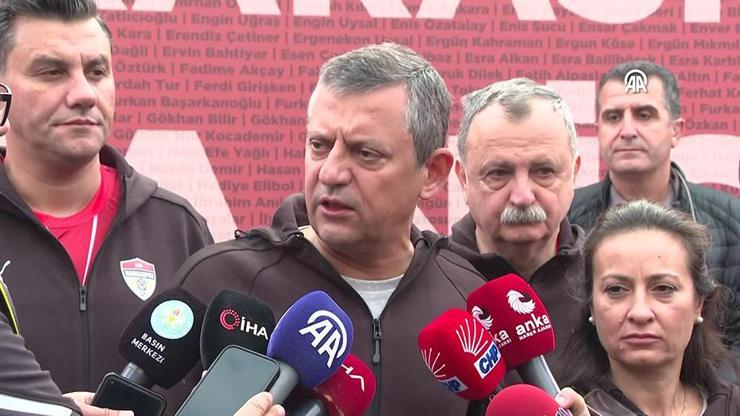 CHP lideri Özel: Bir daha gün ışığına dahi çıkmamaları lazım