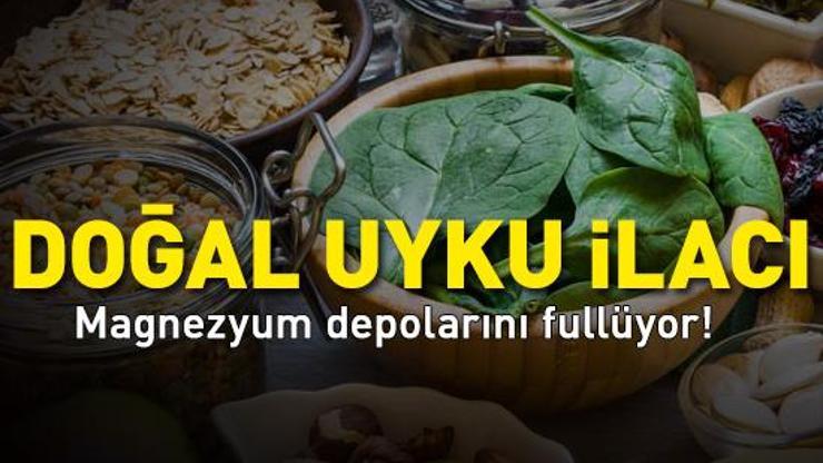 Magnezyum depolarını fullüyor Sakinleştiriyor, kasları gevşetiyor, mışıl mışıl uyutuyor... Bu besinler adeta Doğal uyku ilacı