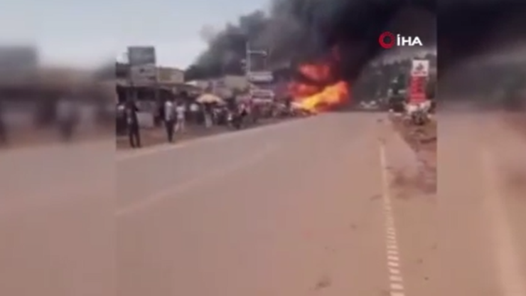 Ugandada yakıt tankeri patladı: 11 ölü