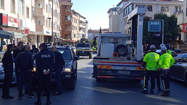 SON DAKİKA Üsküdarda polise çekiçli saldırı