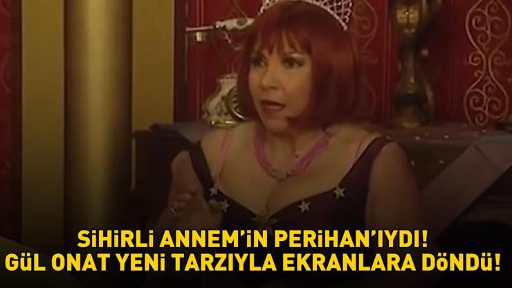 Sihirli Annemin Perihanı Gül Onatın yeni tarzı dikkat çekti EKRANLARA GERİ DÖNDÜ