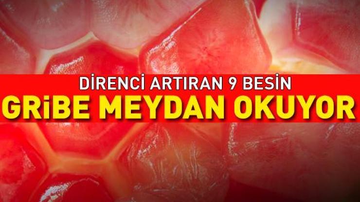 GRİBE MEYDAN OKUYOR İşte çelik gibi bağışıklığın sırrı... VİTAMİN DEPOSU 9 BESİN