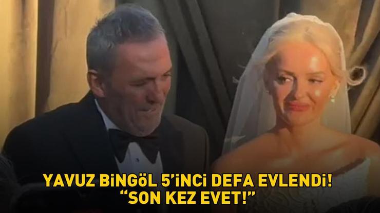 Ünlü türkücü Yavuz Bingöl ve Nilşah Ağaoğlu evlendi SON KEZ EVET