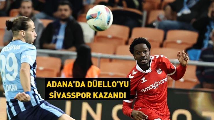 Süper Lig’de hafta müthiş maçla başladı Adana Demirspor – Sivasspor