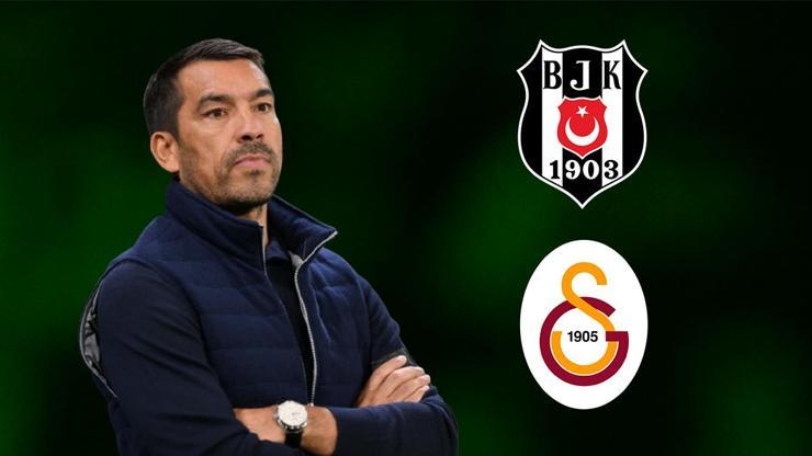 Beşiktaşın Hollandalı teknik adamı Giovanni van Bronckhorst, Süper Ligdeki ilk derbisine Galatasaray karşısında çıkıyor