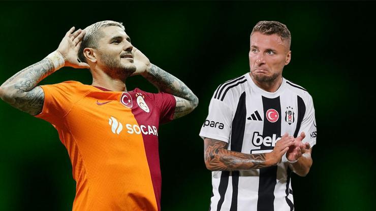 Galatasaray - Beşiktaş derbisi, golcülerin savaşına dönüşecek Tüm gözler Icardi ve Immobilede...