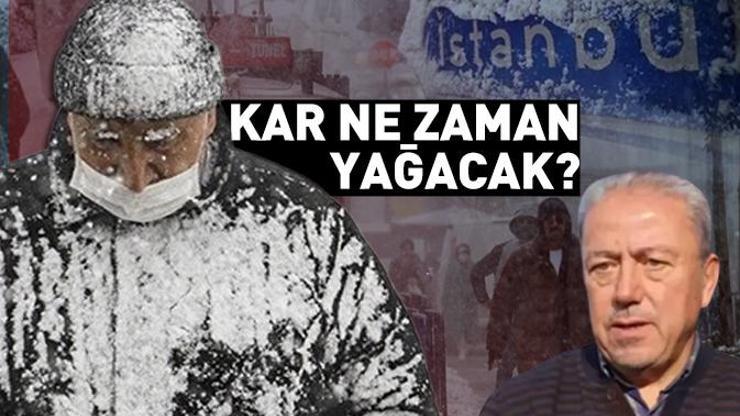 Soğuk havalar kendini iyiden iyiye hissettiriyor İSTANBULA KAR NE ZAMAN YAĞACAK Meteoroloji uzmanı Prof. Dr. Orhan Şen yanıtladı