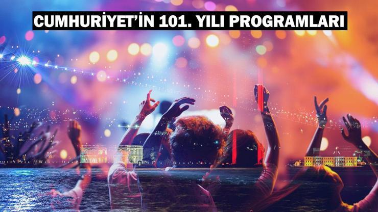 İstanbul ve İzmir 29 Ekim Etkinlikleri ve Konserleri 2024: Cumhuriyetin 101. Yılı Etkinlik Programı