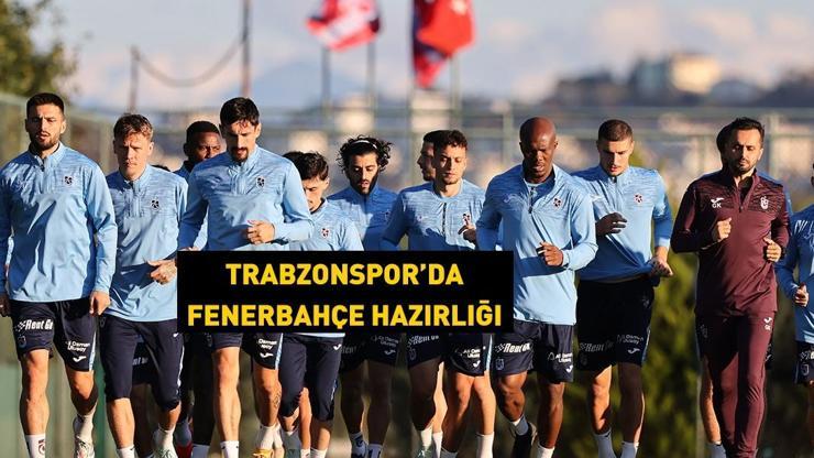 Trabzonspor’da Fenerbahçe mesaisi başladı