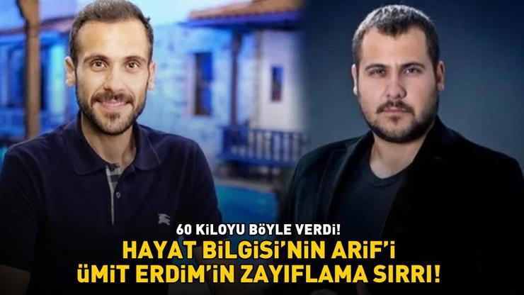 Survivorda da yarışmıştı Hayat Bilgisinin Arifi Ümit Erdimin zayıflama sırrı ortaya çıktı, 60 kiloyu böyle verdi