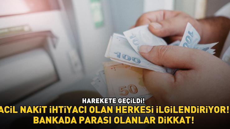 Bankada Parası Olanlar Dikkat Acil Nakit İhtiyacı Olan Herkesi İlgilendiriyor: ATMlerde 20.000 TLye...