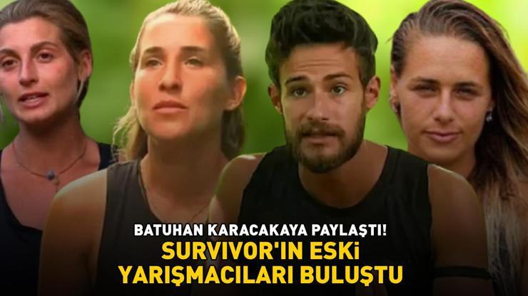 Survivorın eski yarışmacıları buluştu Batuhan Karacakaya, Damla Can, Yağmur Banda ve Seda Ocak bir arada