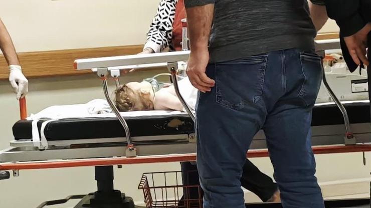 Nefes borusuna üzüm kaçan 10 aylık Tuna'nın durumu ağır Nefes borusuna üzüm kaçan 10 aylık Tuna'nın durumu ağır