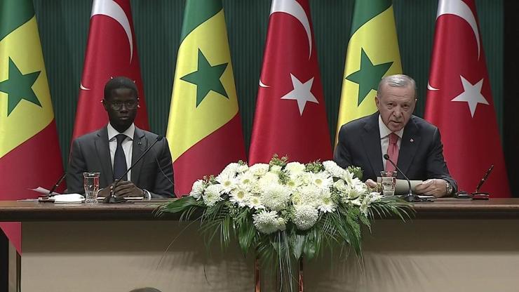 SON DAKİKA: Senegal Cumhurbaşkanı Ankarada... Cumhurbaşkanı Erdoğandan açıklamalar