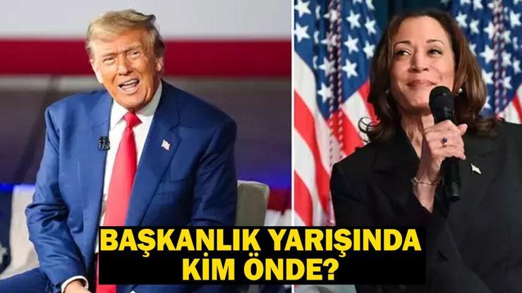 ABD seçimleri 2024 ne zaman Anket sonuçlarına göre Donald Trump mı, Kamala Harris mi önde