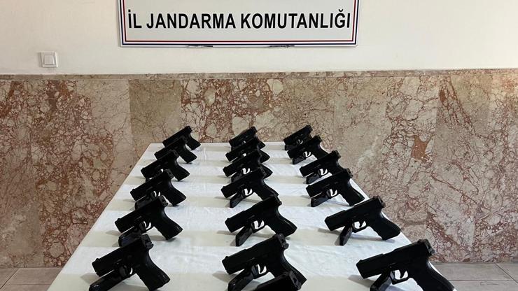 Manavgat'ta silah kaçakçılığı operasyonu