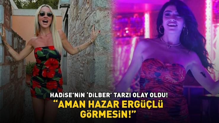 Hadisenin tarzı İnci Tanelerinin Dilberini aratmadı AMAN HAZAR ERGÜÇLÜ GÖRMESİN