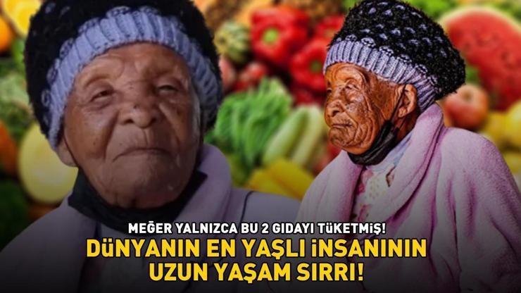 UZUN YAŞAMIN SIRRI BAKIN NEYMİŞ Dünyanın en yaşlı insanı bu rutinle 128 yıl yaşadı Meğer yalnızca o 2 gıdayı tüketmiş